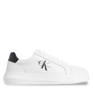 Zdjęcie produktu Sneakersy Calvin Klein Jeans Chunky Cupsole Monologo YM0YM00681 Biały
