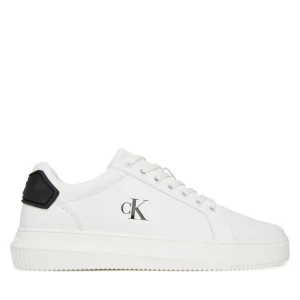 Zdjęcie produktu Sneakersy Calvin Klein Jeans Chunky Cupsole Ru Patch Lth YM0YM01296 Biały