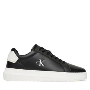 Sneakersy Calvin Klein Jeans Chunky Cupsole Ru Patch Lth YM0YM01296 Czarny