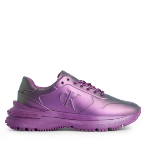 Sneakersy Calvin Klein Jeans Chunky Runner Low Lace Mono Wn YW0YW01129 Amethyst Pearlized 0KB