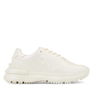 Sneakersy Calvin Klein Jeans Chunky Runner Low Lace Mono Wn YW0YW01129 Creamy White Pearlized 02W
