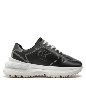 Sneakersy Calvin Klein Jeans Chunky Runner Low V Mg Dc YW0YW01424 Metallic Silver/Bright White 0I0