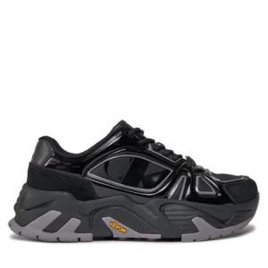 Sneakersy Calvin Klein Jeans Chunky Runner Vibram Mix Nbs Lum YW0YW01310 Czarny