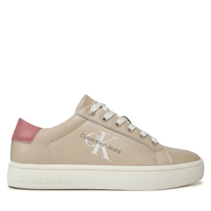 Sneakersy Calvin Klein Jeans Classic Cupsole Laceup YW0YW01269 Eggshell/Ash Rose 02U