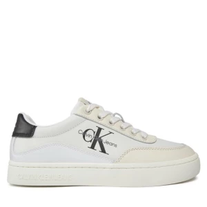 Sneakersy Calvin Klein Jeans Classic Cupsole Low Lace Lth Ml YW0YW01296 Biały