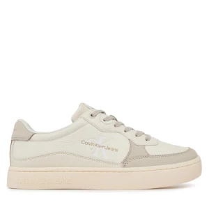 Sneakersy Calvin Klein Jeans Classic Cupsole Low Lth Ml Fad YM0YM00885 Beżowy