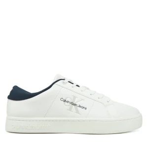 Sneakersy Calvin Klein Jeans Classic Cupsole Low Ml Lth YM0YM00864 Biały