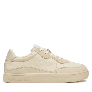 Sneakersy Calvin Klein Jeans Classic Cupsole Mg Wmm YM0YM01153 Beżowy