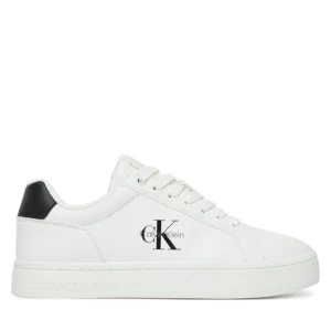 Sneakersy Calvin Klein Jeans Classic Cupsole Mono Lth Wn YW0YW01902 Biały