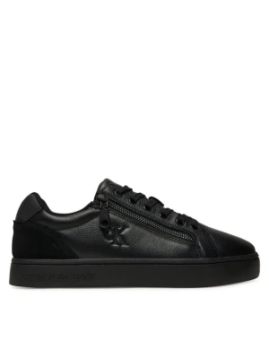 Sneakersy Calvin Klein Jeans Classic Cupsole Zip Low In YM0YM01318 Czarny