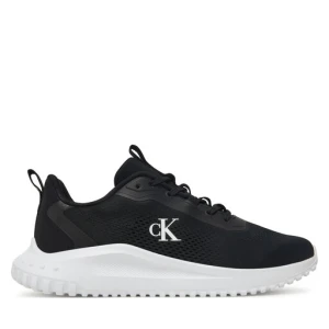 Sneakersy Calvin Klein Jeans Eva Runner Drawstring Mix Mg YW0YW01992 Czarny