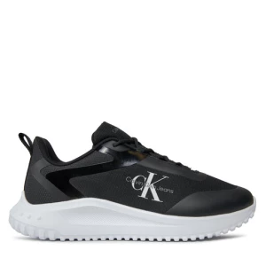 Sneakersy Calvin Klein Jeans Eva Runner Low Lace Ml Mix YM0YM00968 Black/Bright White 0GM