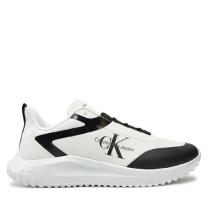 Sneakersy Calvin Klein Jeans Eva Runner Low Lace Ml YM0YM00968 Biały