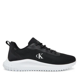 Sneakersy Calvin Klein Jeans Eva Runner Mix Mesh YM0YM01285 Czarny