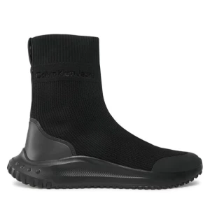 Sneakersy Calvin Klein Jeans Eva Runner Sock Knit YM0YM00782 Triple Black 0GT