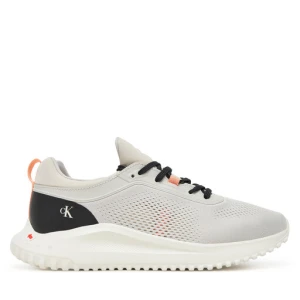 Sneakersy Calvin Klein Jeans Eva Runner Sock Mg Tech YW0YW01855 Szary