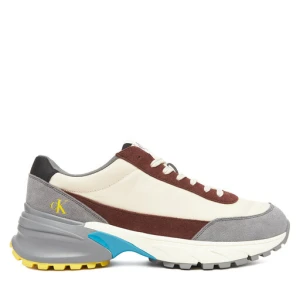Sneakersy Calvin Klein Jeans Hike Runner Casual Ny-Su YM0YM01292 Beżowy