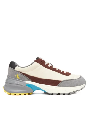 Sneakersy Calvin Klein Jeans Hike Runner Casual Ny-Su YM0YM01292 Beżowy