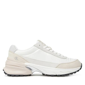 Sneakersy Calvin Klein Jeans Hike Runner Mg Nylon Perl YW0YW01963 Biały