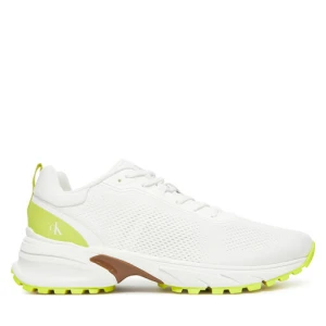 Sneakersy Calvin Klein Jeans Hike Runner Tech Knit YM0YM01284 Biały