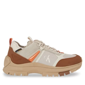 Sneakersy Calvin Klein Jeans Hiking Lace Up Low Cor YM0YM00801 Plaza Taupe/Eggshell/Brown Sugar 0HI