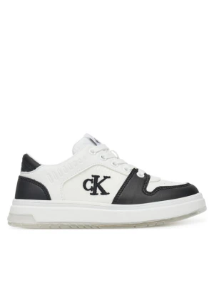 Sneakersy Calvin Klein Jeans Low Cut Lace-Up Sneaker V3X9-82093-1697 M Biały