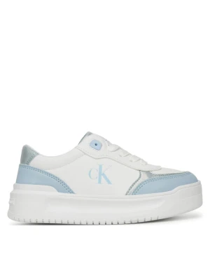 Sneakersy Calvin Klein Jeans Low Cut Lace-Up V3A9-82020-1355 Biały