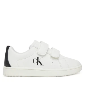 Sneakersy Calvin Klein Jeans Low Cut Lace Velcro Sneaker V1X9-82080-1355 S Biały