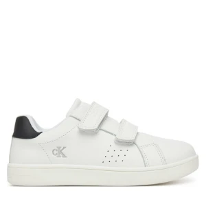 Sneakersy Calvin Klein Jeans Low Cut Velcro Sneaker V1X9-82074-1355 S Biały