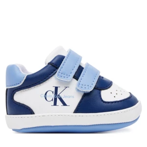 Sneakersy Calvin Klein Jeans Low Cut Velcro V0B9-82071-1433 Niebieski