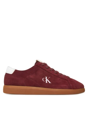 Sneakersy Calvin Klein Jeans Low Profile Cupsole Su YM0YM01321 Bordowy