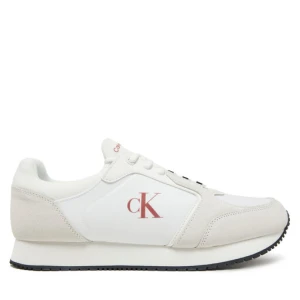 Sneakersy Calvin Klein Jeans Retro Sock Runner Mg YM0YM01152 Biały