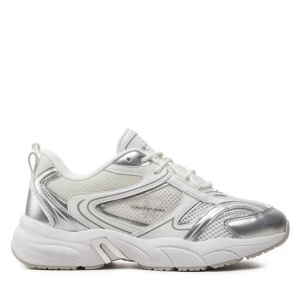 Sneakersy Calvin Klein Jeans Retro Tennis Low Lace Mh Ml Mtl YW0YW01463 Biały