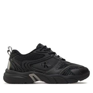 Sneakersy Calvin Klein Jeans Retro Tennis Low Mix Ml Met YM0YM00931 Czarny