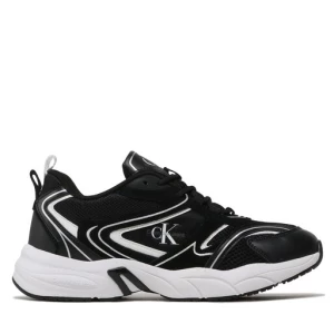 Sneakersy Calvin Klein Jeans Retro Tennis Su-Mesh YM0YM00589 Black/White BEH