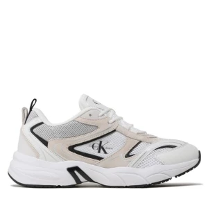 Sneakersy Calvin Klein Jeans Retro Tennis Su-Mesh YM0YM00589 Bright White/Black 0K5