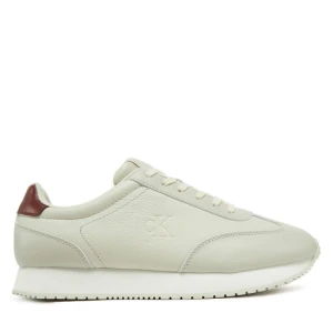 Sneakersy Calvin Klein Jeans Runner Laceup Tc YM0YM01187 Beżowy