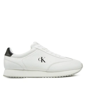 Sneakersy Calvin Klein Jeans Runner Laceup Tc YM0YM01187 Biały