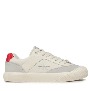 Sneakersy Calvin Klein Jeans Skater Vulc Low Mix Mg Btw YM0YM00916 Beżowy