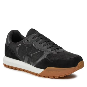 Sneakersy Calvin Klein Jeans Toothy Runner Bold Mono YM0YM00583 Czarny