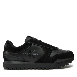 Sneakersy Calvin Klein Jeans Toothy Runner Irregular Lines YM0YM00624 Czarny