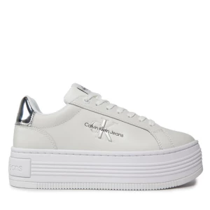 Sneakersy Calvin Klein Jeans YW0YW01457 Bright White/Oyster Mushroom 01V