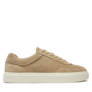 Sneakersy Calvin Klein Lace Up Suede HM0HM01792 Beżowy