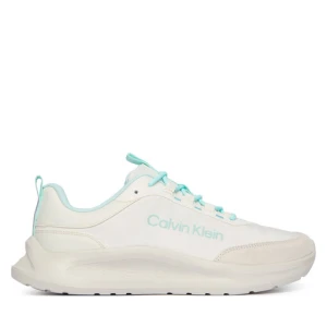 Sneakersy Calvin Klein Light Eva Run Ess Lac Ny-Su Wmn HW0HW03293 Biały