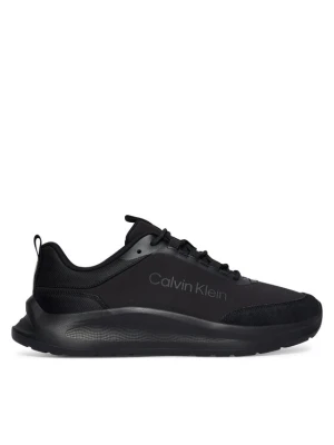 Sneakersy Calvin Klein Light Eva Run Ess Lac Ny-Su Wmn HW0HW03293 Czarny