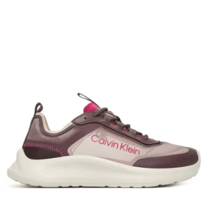 Sneakersy Calvin Klein Light Eva Run Lup Transp Ripst HW0HW02998 Różowy