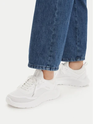 Sneakersy Calvin Klein Light Eva Run Sock Mesh HW0HW03023 Biały