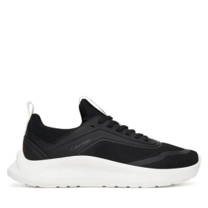 Sneakersy Calvin Klein Light Eva Run Sock Mesh Lycra HW0HW03023 Czarny