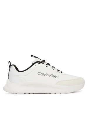 Sneakersy Calvin Klein Light Eva Runn Ess Laceup Ny-Su HM0HM02342 Biały