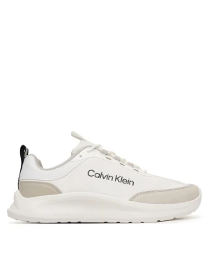 Sneakersy Calvin Klein Light Eva Runn Ess Laceup Ny-Su HM0HM02342 Biały